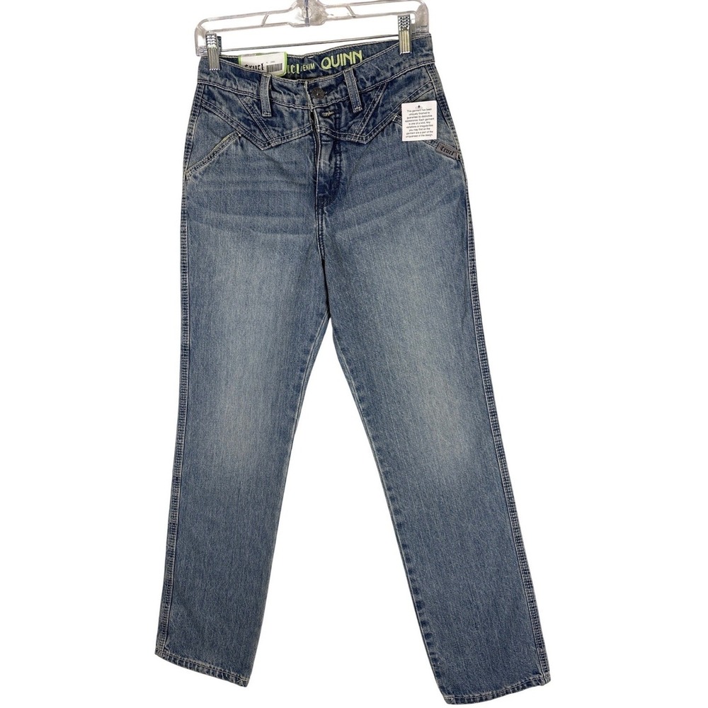 Women's Cruel Denim Quinn Jeans, High Rise, CB74654001, Juniors Size 32/13 Short